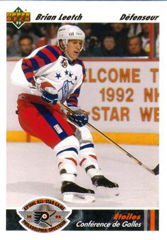 1991-92 Upper Deck French #612 Brian Leetch Front