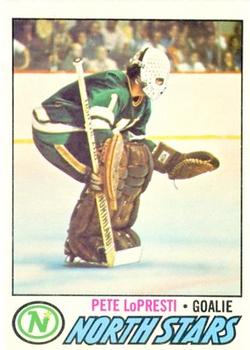 1977-78 O-Pee-Chee #13 Pete LoPresti Front