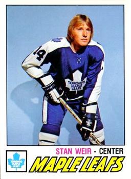 1977-78 O-Pee-Chee #356 Stan Weir Front