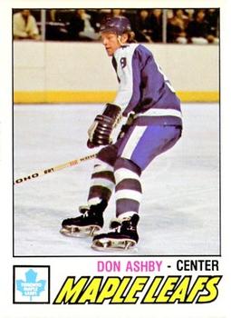 1977-78 O-Pee-Chee #365 Don Ashby Front