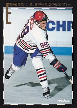 1992-93 Pinnacle Eric Lindros #5 Oshawa Generals Front