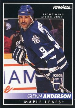 1992-93 Pinnacle Canadian #355 Glenn Anderson Front