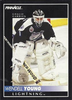 1992-93 Pinnacle Canadian #381 Wendell Young Front