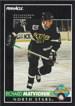 1992-93 Pinnacle Canadian #391 Richard Matvichuk Front