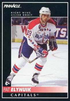 1992-93 Pinnacle Canadian #53 Pat Elynuik Front