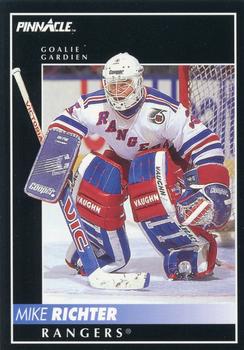 1992-93 Pinnacle Canadian #75 Mike Richter Front