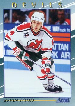 1992-93 Score Young Superstars #19 Kevin Todd Front
