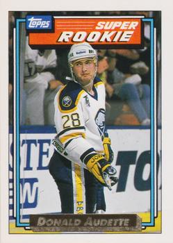 1992-93 Topps - Gold #12 Donald Audette Front