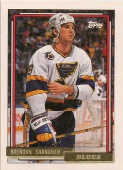 1992-93 Topps - Gold #295 Brendan Shanahan Front