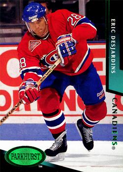 1993-94 Parkhurst - Emerald Ice #102 Eric Desjardins Front