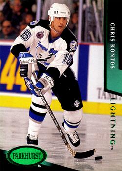 1993-94 Parkhurst - Emerald Ice #197 Chris Kontos Front