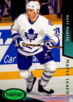 1993-94 Parkhurst - Emerald Ice #471 Matt Martin Front