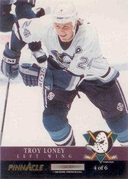 1993-94 Pinnacle - Expansion #4 Dave Lowry / Troy Loney Back
