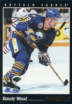 1993-94 Pinnacle Canadian #177 Randy Wood Front