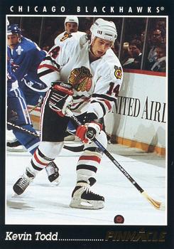 1993-94 Pinnacle Canadian #270 Kevin Todd Front