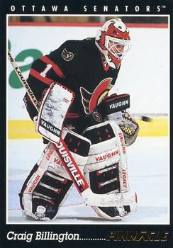 1993-94 Pinnacle Canadian #352 Craig Billington Front