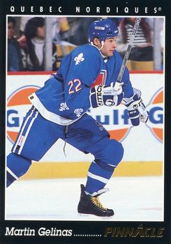 1993-94 Pinnacle Canadian #366 Martin Gelinas Front