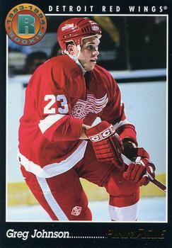 1993-94 Pinnacle Canadian #453 Greg Johnson Front