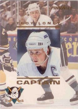 1993-94 Pinnacle Canadian - Captains #CA1 Troy Loney Front