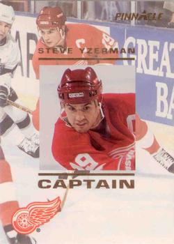 1993-94 Pinnacle Canadian - Captains #CA7 Steve Yzerman Front