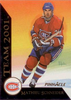 1993-94 Pinnacle Canadian - Team 2001 #27 Mathieu Schneider Front