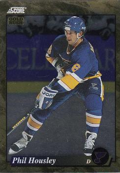 1993-94 Score Canadian - Gold Rush #520 Phil Housley Front