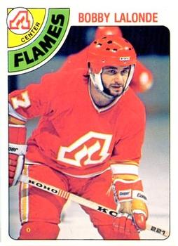 1978-79 O-Pee-Chee #285 Bobby Lalonde Front