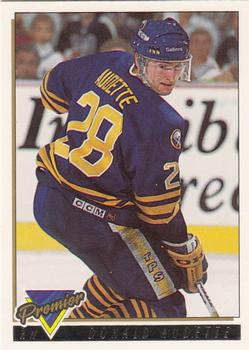 1993-94 Topps Premier - Gold #61 Donald Audette Front