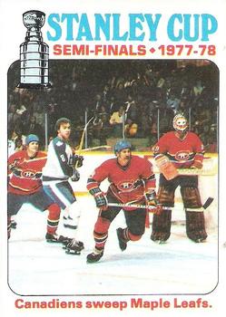 1978-79 Topps #262 Stanley Cup Semi-Finals Front