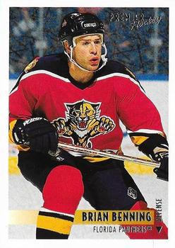1994-95 O-Pee-Chee Premier - Special Effects #389 Brian Benning Front