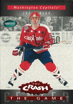 1994-95 Parkhurst - You Crash the Game Red #C25 Joe Juneau Front