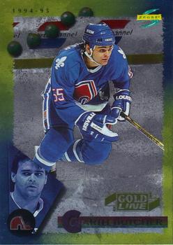 1994-95 Score - Gold Line #13 Garth Butcher Front