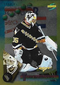 1994-95 Score - Gold Line #31 Tom Barrasso Front