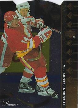 1994-95 Upper Deck - SP Die Cut #SP-11 Theoren Fleury Front