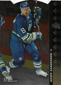 1994-95 Upper Deck - SP Die Cut #SP-34 Geoff Sanderson Front