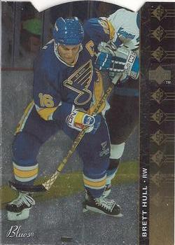 1994-95 Upper Deck - SP Die Cut #SP-66 Brett Hull Front