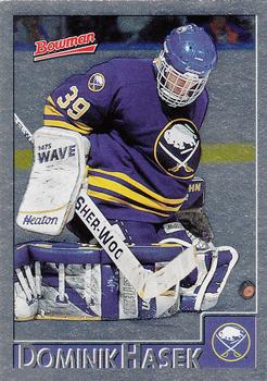 1995-96 Bowman - Foil #56 Dominik Hasek Front