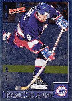1995-96 Bowman - Foil #75 Teemu Selanne Front
