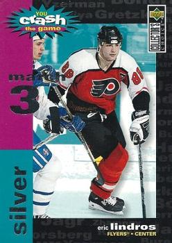 1995-96 Collector's Choice - You Crash the Game Silver #C4 Eric Lindros Front