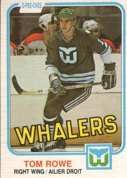 1981-82 O-Pee-Chee #139 Tom Rowe Front