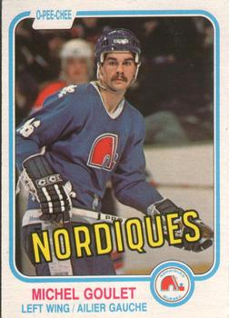1981-82 O-Pee-Chee #275 Michel Goulet Front