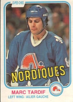 1981-82 O-Pee-Chee #283 Marc Tardif Front