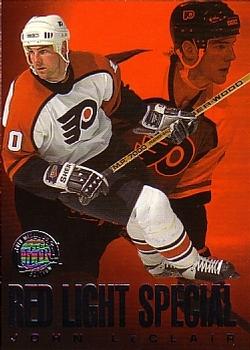 1995-96 Ultra - Red Light Special Gold Medallion #5 John LeClair Front