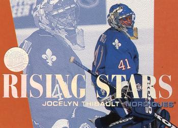 1995-96 Ultra - Rising Stars Gold Medallion #8 Jocelyn Thibault Front
