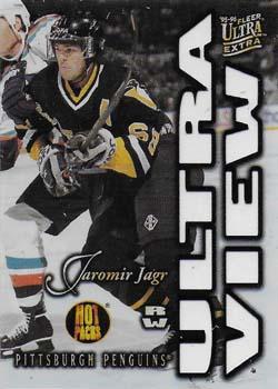 1995-96 Ultra - Ultraview Hot Packs #4 Jaromir Jagr Front