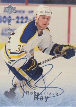 1995-96 Upper Deck Be a Player - Autographs #S56 Rob Ray Front