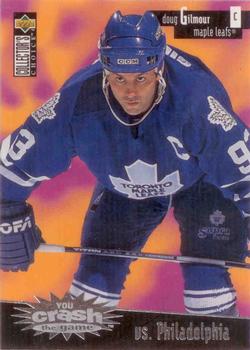 1996-97 Collector's Choice - You Crash the Game Silver #C2 Doug Gilmour Front