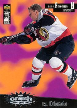 1996-97 Collector's Choice - You Crash the Game Silver #C13 Daniel Alfredsson Front