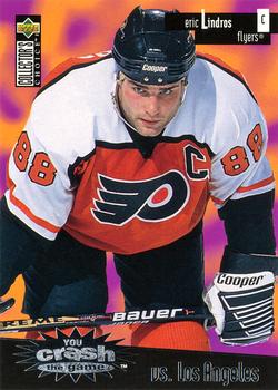 1996-97 Collector's Choice - You Crash the Game Silver #C28 Eric Lindros Front