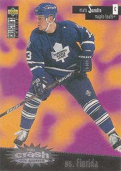 1996-97 Collector's Choice - You Crash the Game Silver #C29 Mats Sundin Front